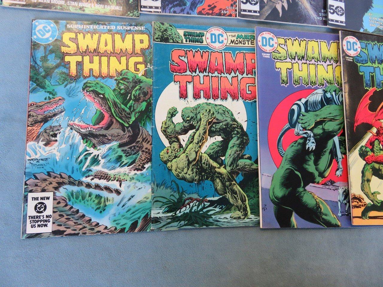 Swamp Thing Bronze/Copper Group of (13)