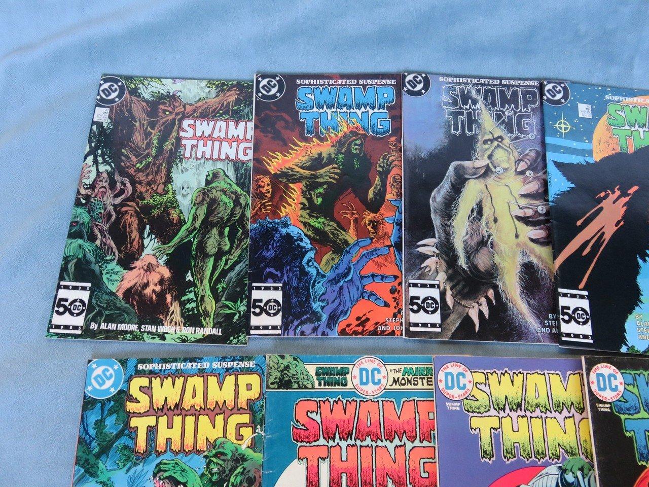 Swamp Thing Bronze/Copper Group of (13)