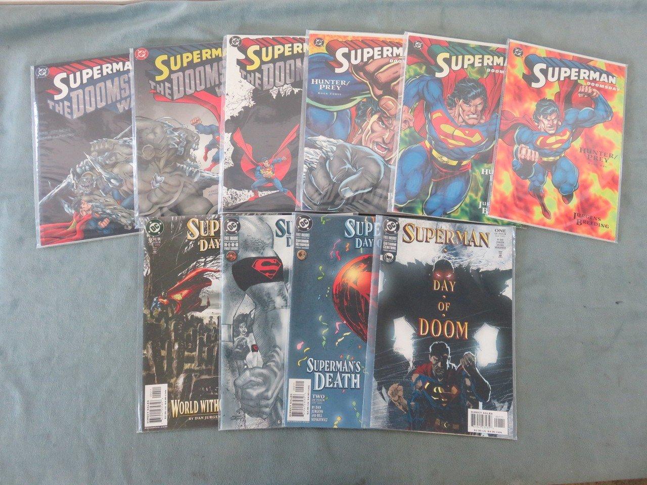 Superman/Doomsday Sets Lot