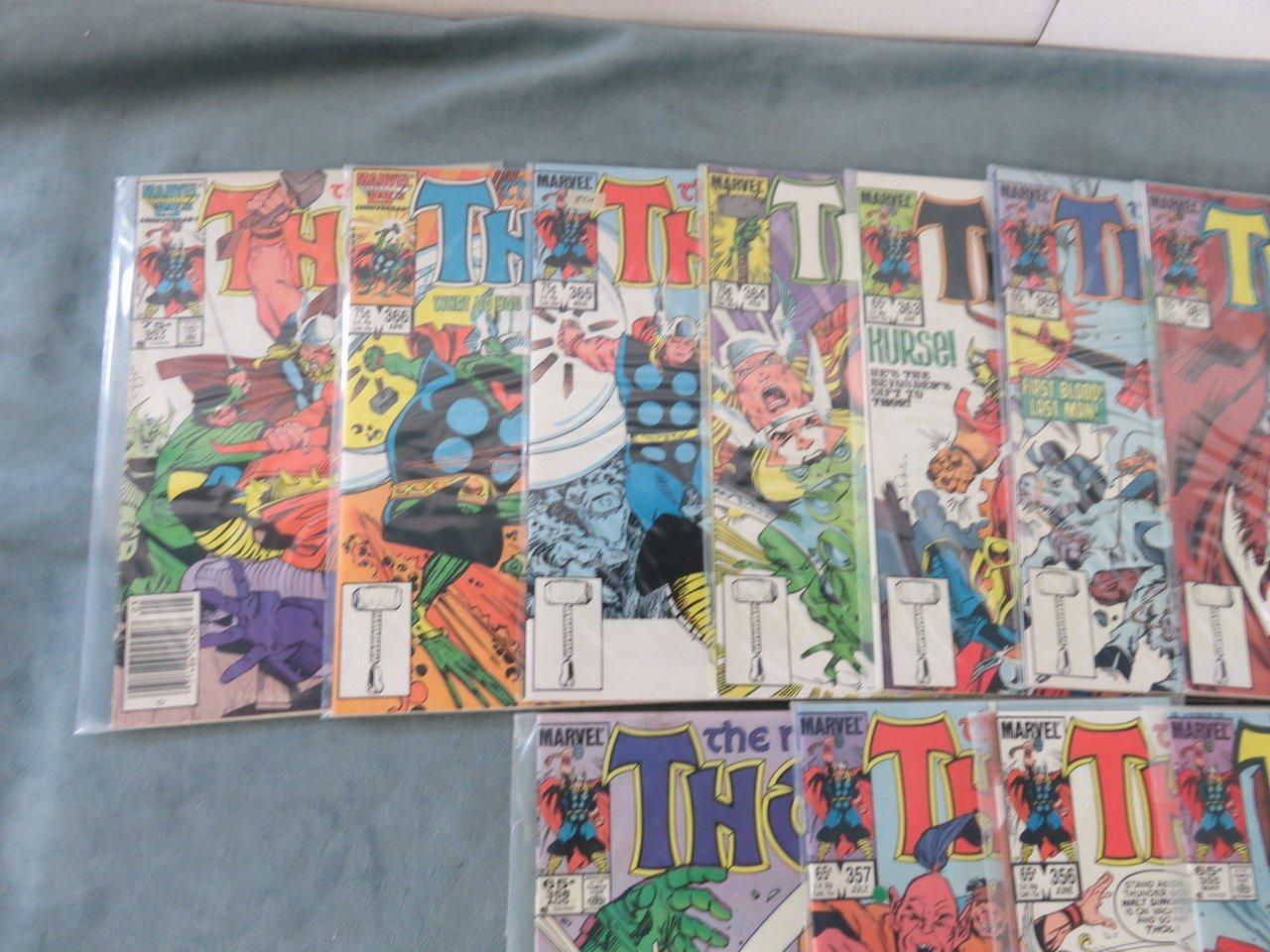 Thor #354-367 Run of 14 Comics