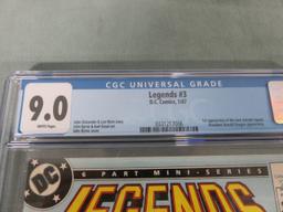 Legends #3 CGC 9.0 1st New Suicide Squad