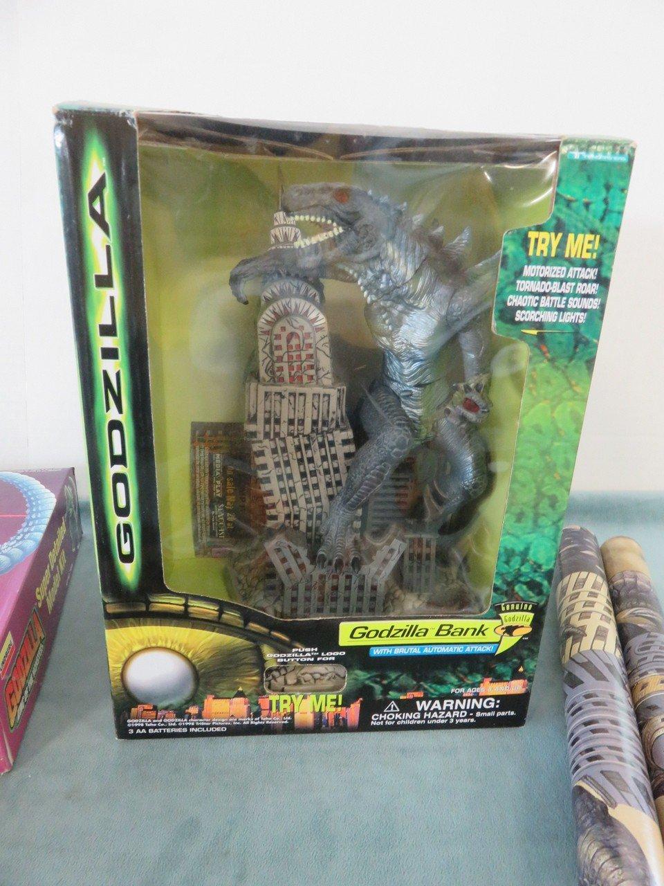 Godzilla Bank/Model/Posters Lot