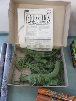 Godzilla Bank/Model/Posters Lot