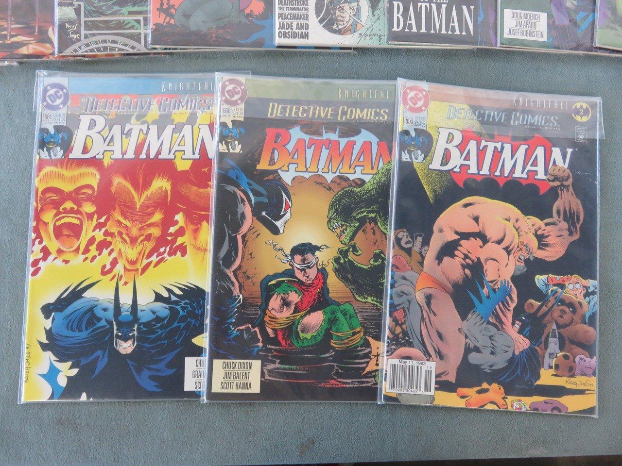 Batman Knightfall #1-19 Complete+More