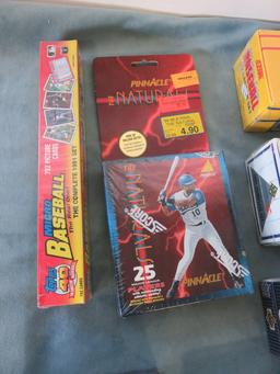 Baseball Cards Boxes and Sets Lot