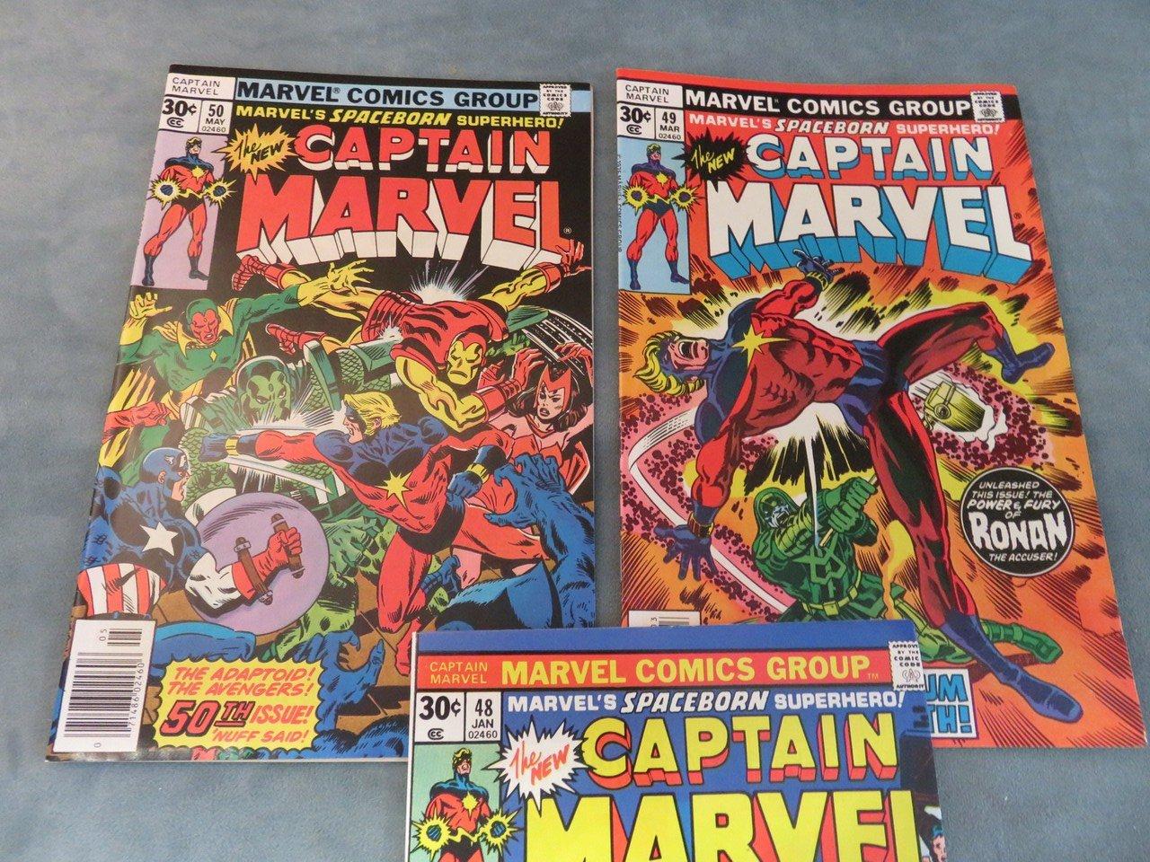 Captain Marvel Sharp Bronze Lot of (3)