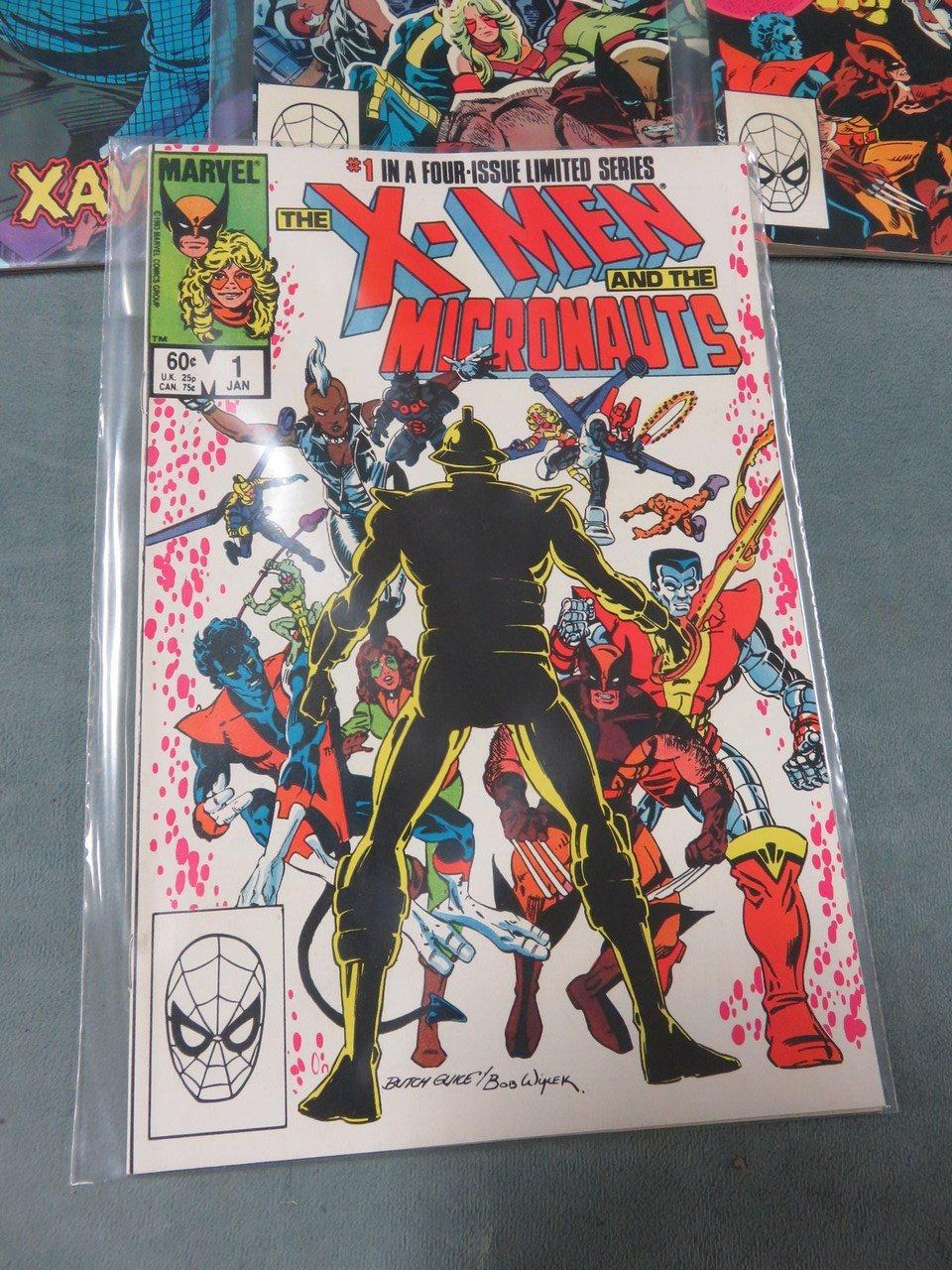 X-Men & Micronauts Bronze Mini 1-4