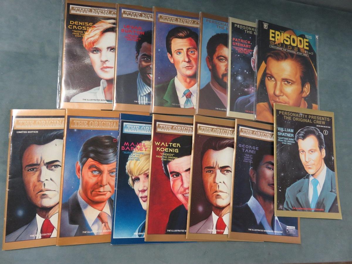 Star Trek Personality Comics Lot of 12