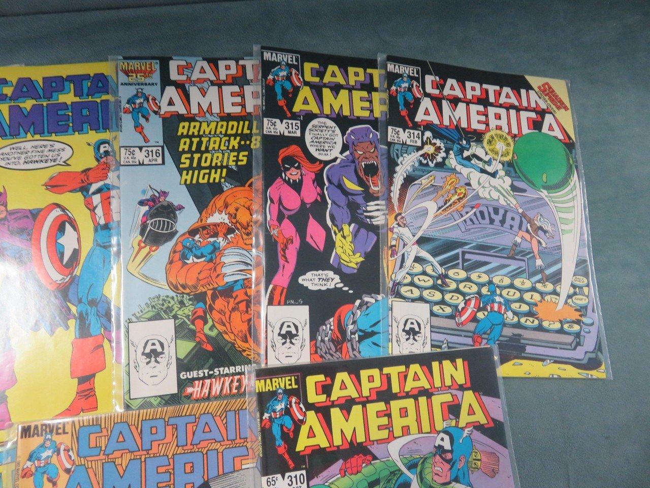 Captain America Bronze Run 310-319