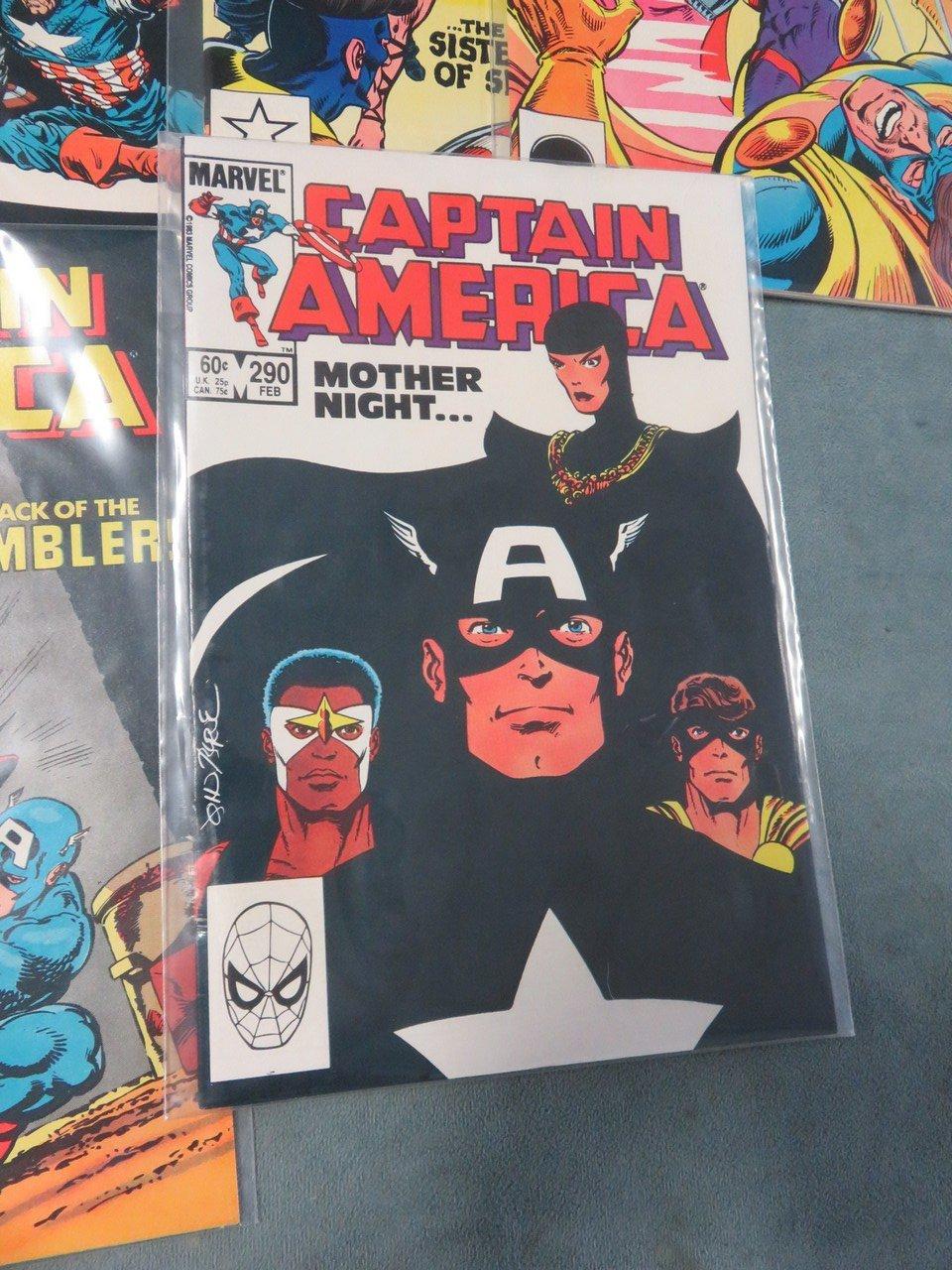 Captain America Bronze Run 290-299