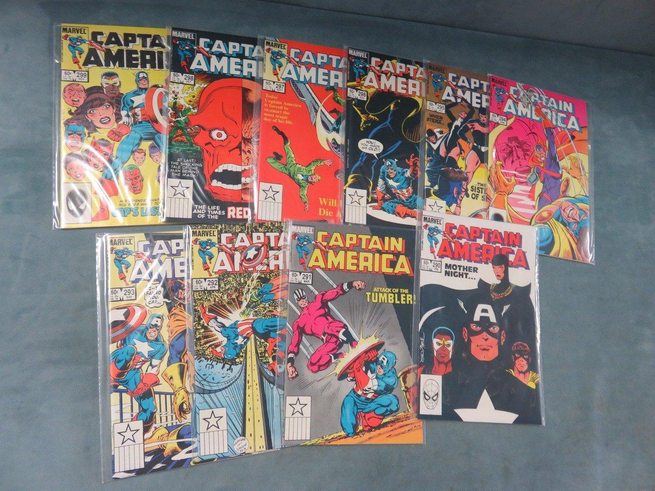 Captain America Bronze Run 290-299