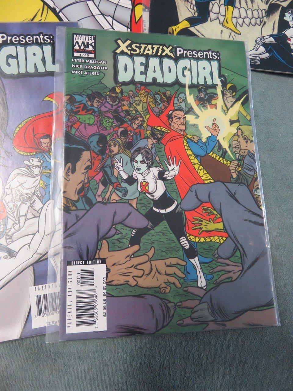 X-Statix Presents Deadgirl Mini-Series 1-5