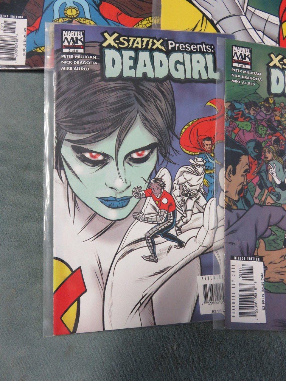 X-Statix Presents Deadgirl Mini-Series 1-5