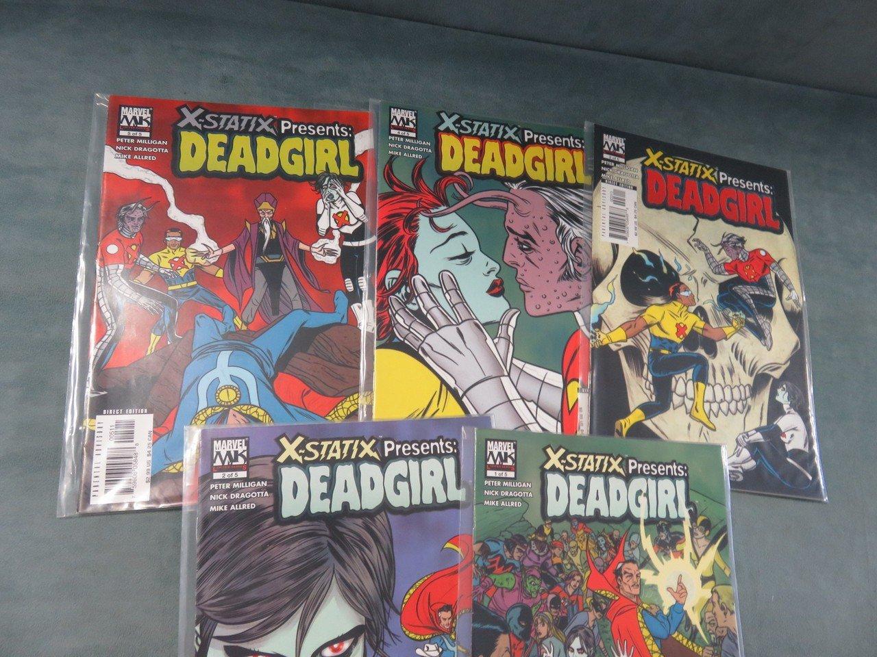 X-Statix Presents Deadgirl Mini-Series 1-5