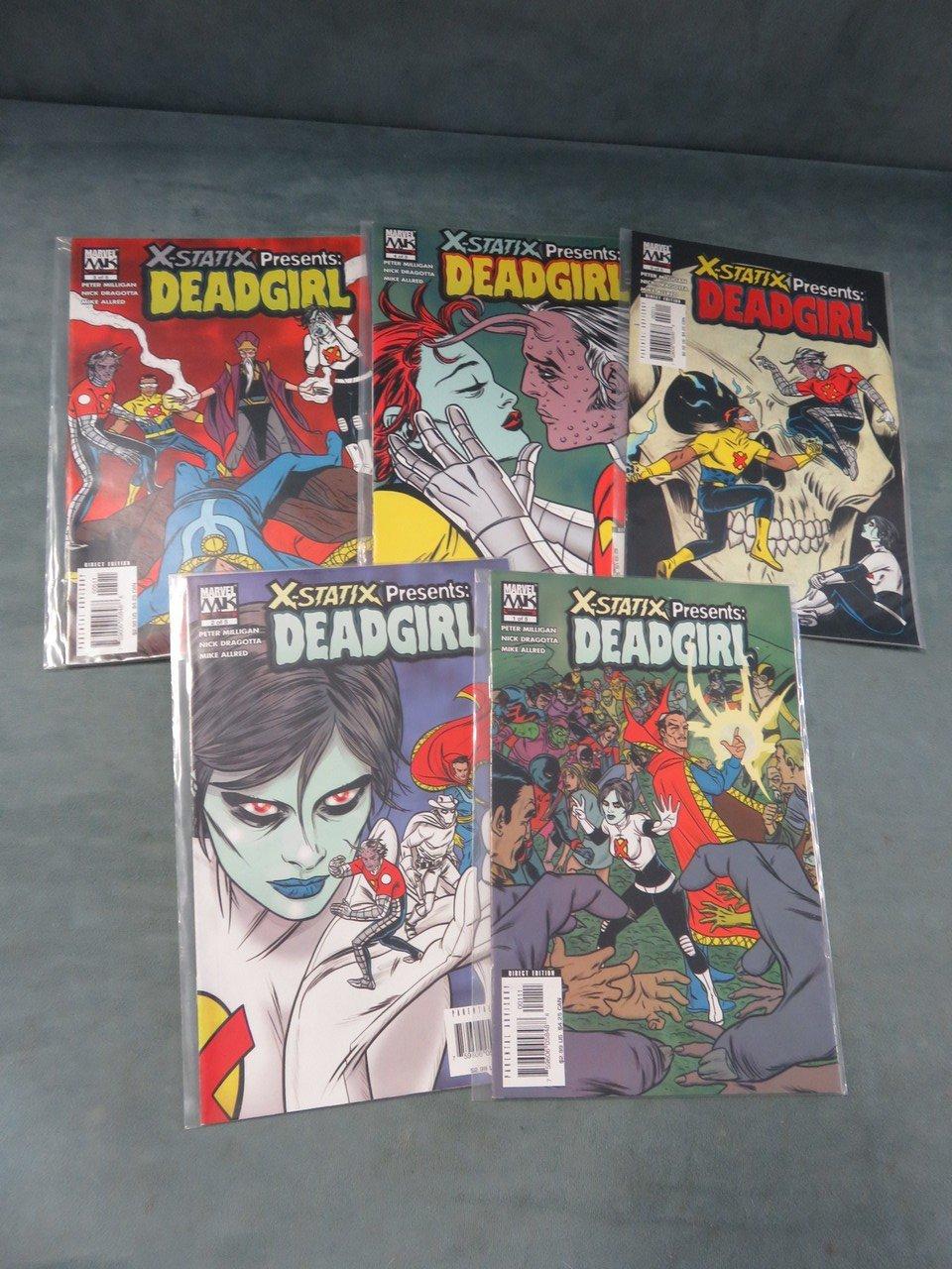 X-Statix Presents Deadgirl Mini-Series 1-5