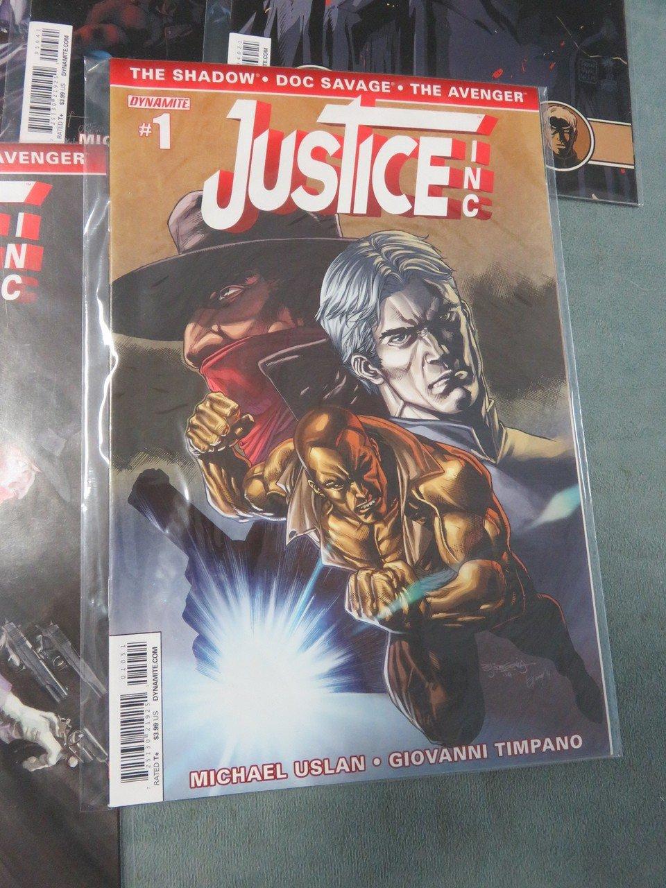 Justice Inc. Lot of (2) Dynamite Series