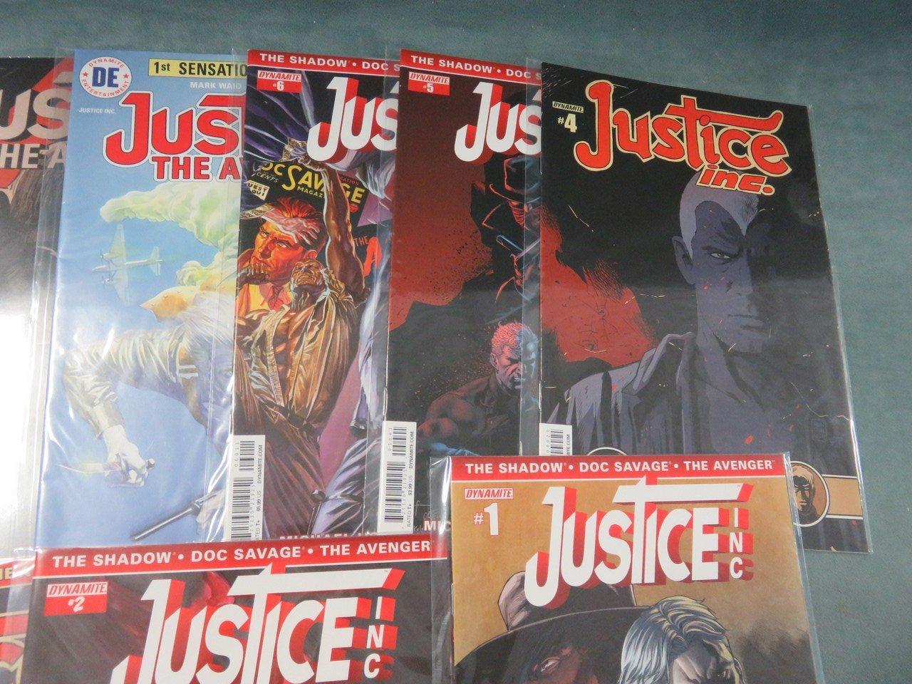 Justice Inc. Lot of (2) Dynamite Series