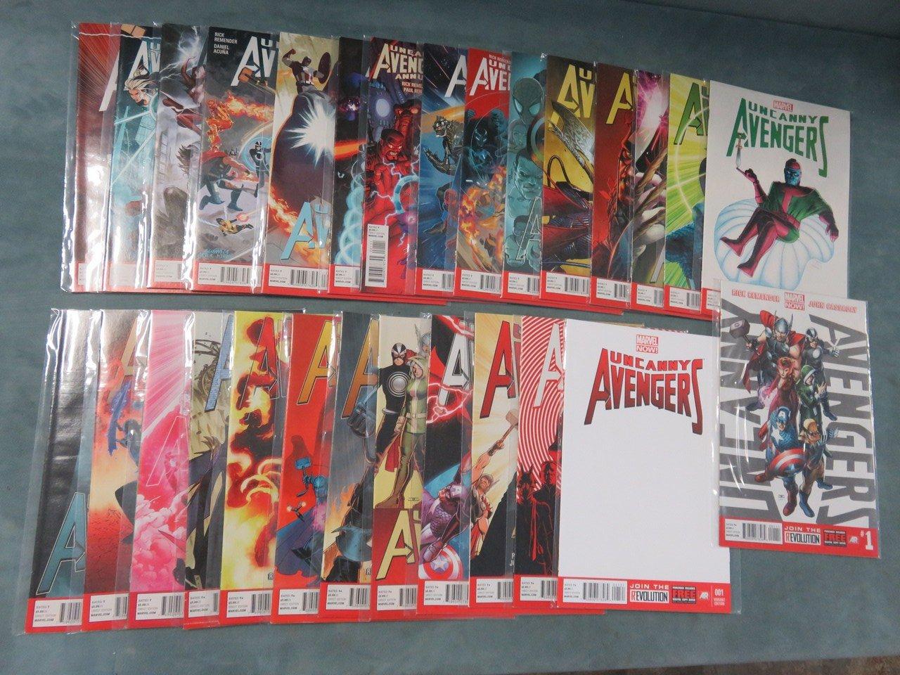 Uncanny Avengers 1-25 Modern Run