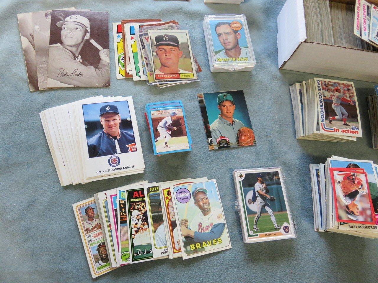About 1000 Assorted Sports Cards 1970's -90's