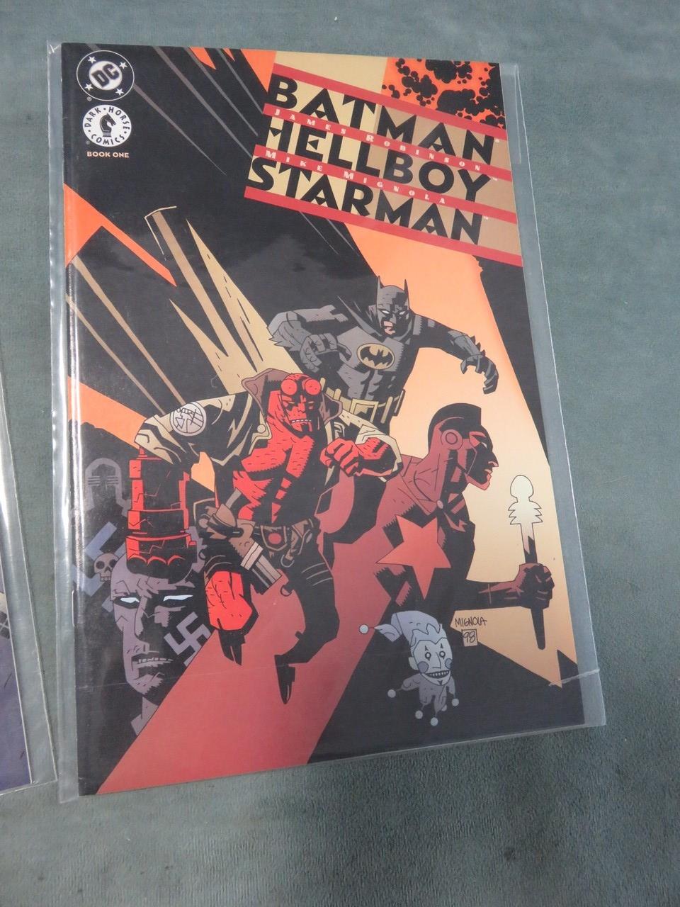 Batman/Hellboy/Starman #1-2 Set