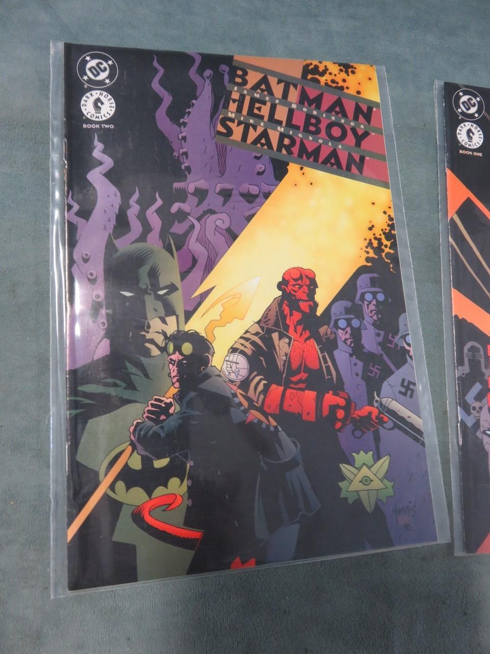 Batman/Hellboy/Starman #1-2 Set