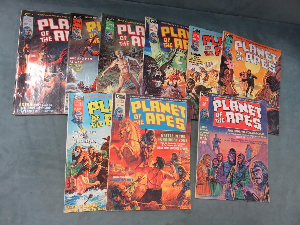 Planet Of The Apes 1-9/Marvel Bronze