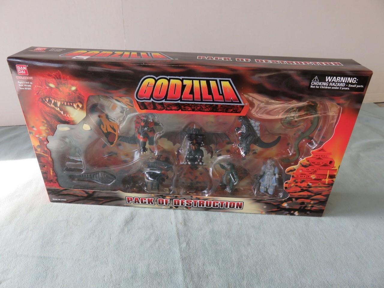 Godzilla Pack of Destruction Bandai