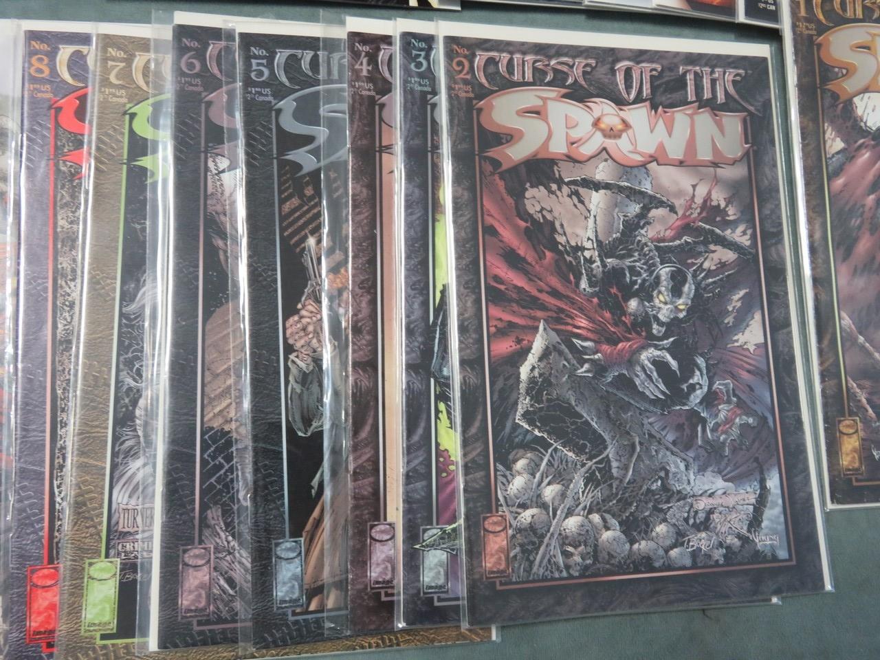 Curse of The Spawn #1-8,10-29 Near Run