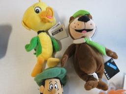 Scooby Doo/Yogi Bear Plush Lot