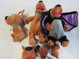 Scooby Doo/Yogi Bear Plush Lot