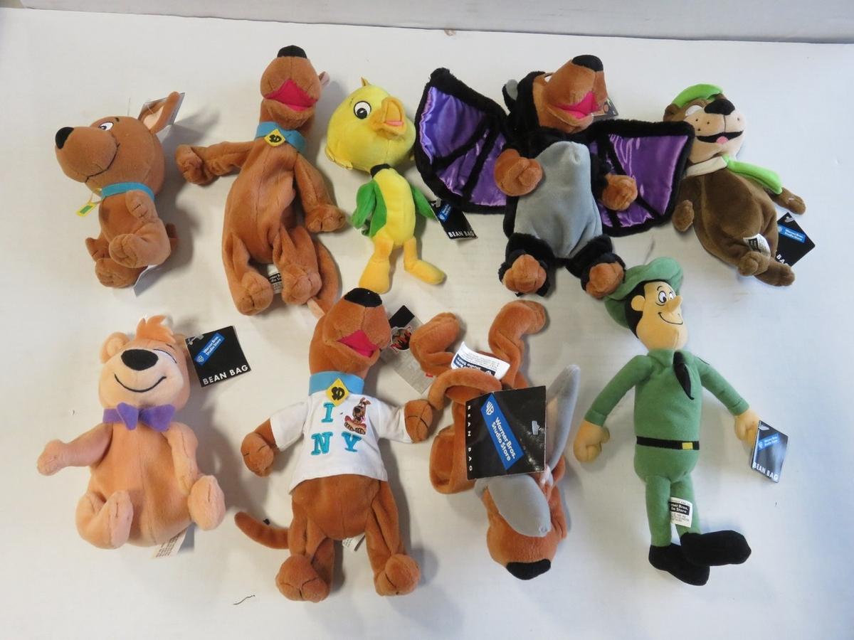 Scooby Doo/Yogi Bear Plush Lot