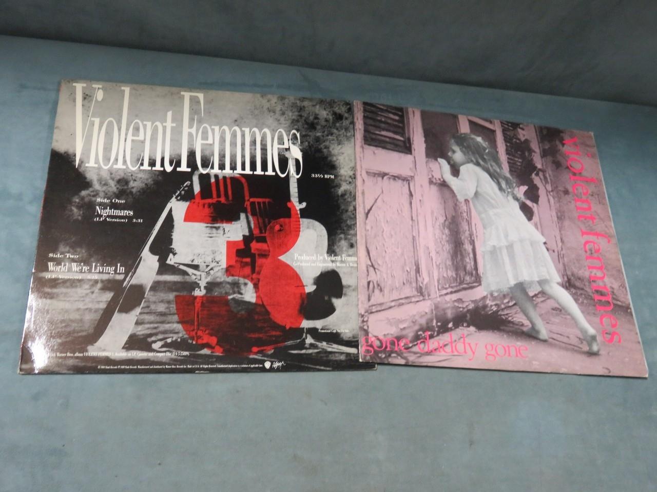 Violent Femmes Group of 2 Vinyl Records