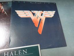 Van Halen Group of 3 LP Records