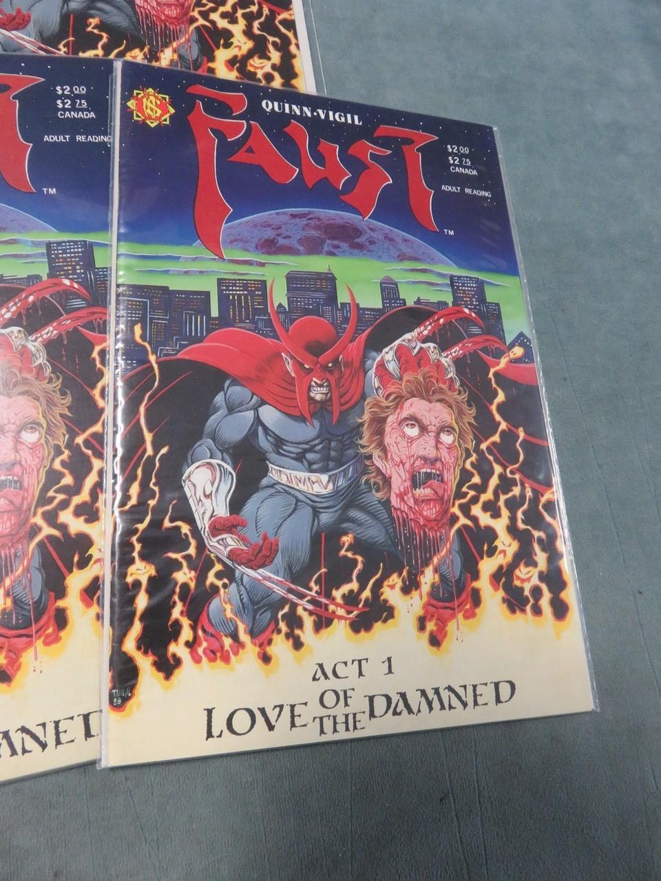 Faust #1 Love of the Damned Dealer Lot of (7)