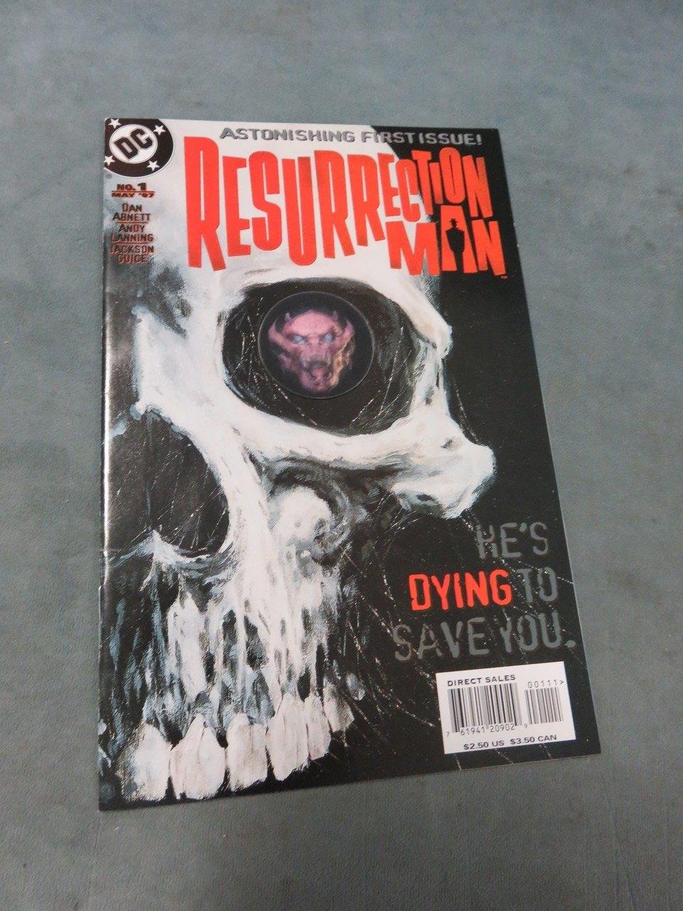 Resurrection Man #1/Flicker Disk Cover