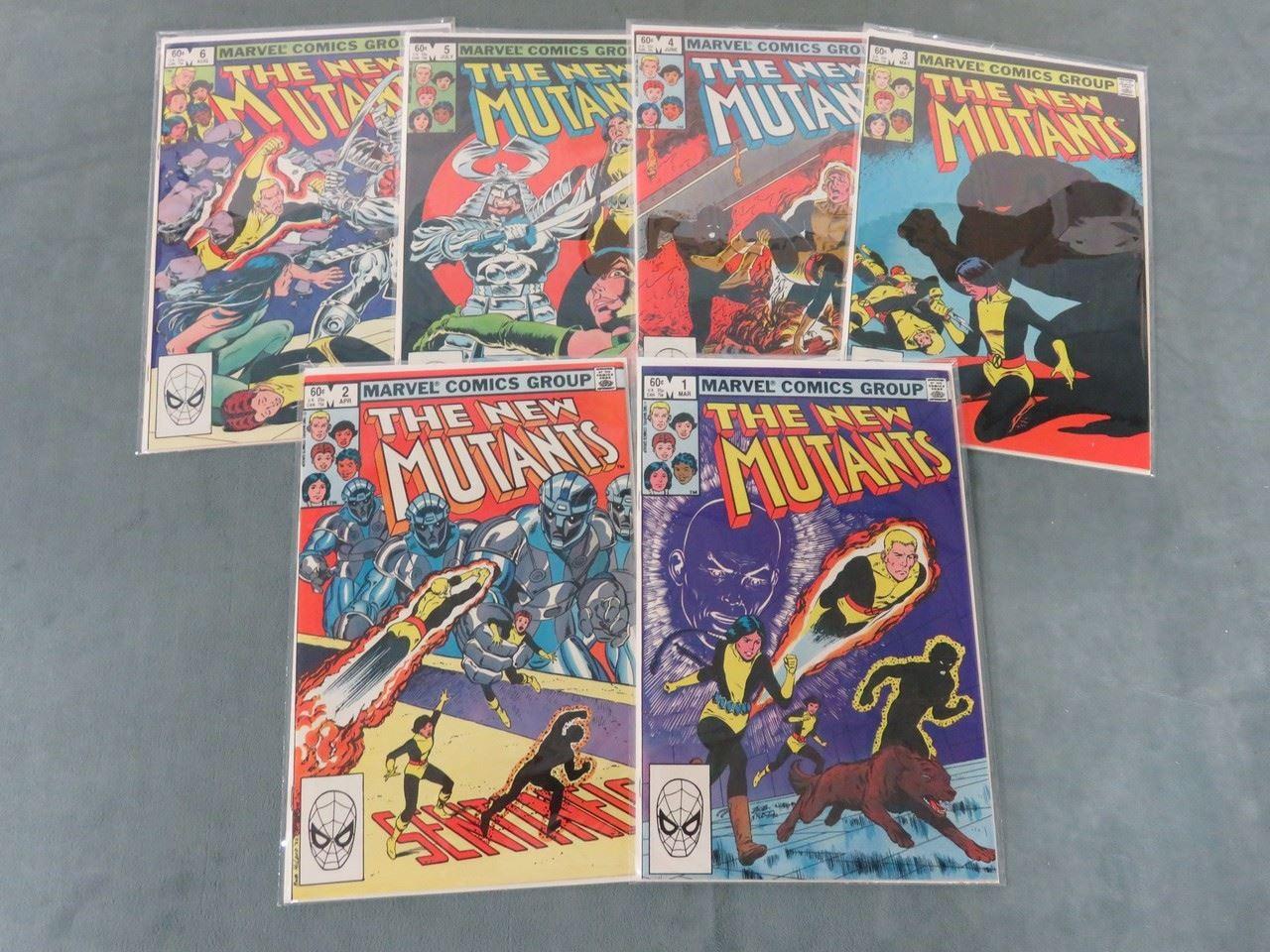 New Mutants/1982 1st Series 1-6