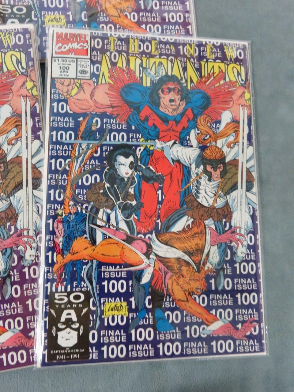 New Mutants #100/Lot of (4)