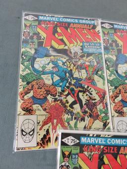 X-Men 1981 Annual Lot of (5)