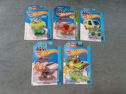 Hot Wheels Cartoon Die-Cast Lot