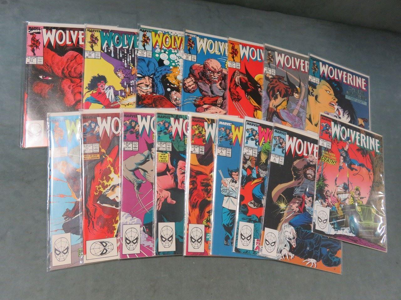 Wolverine (1989) Series (16) Early Issues