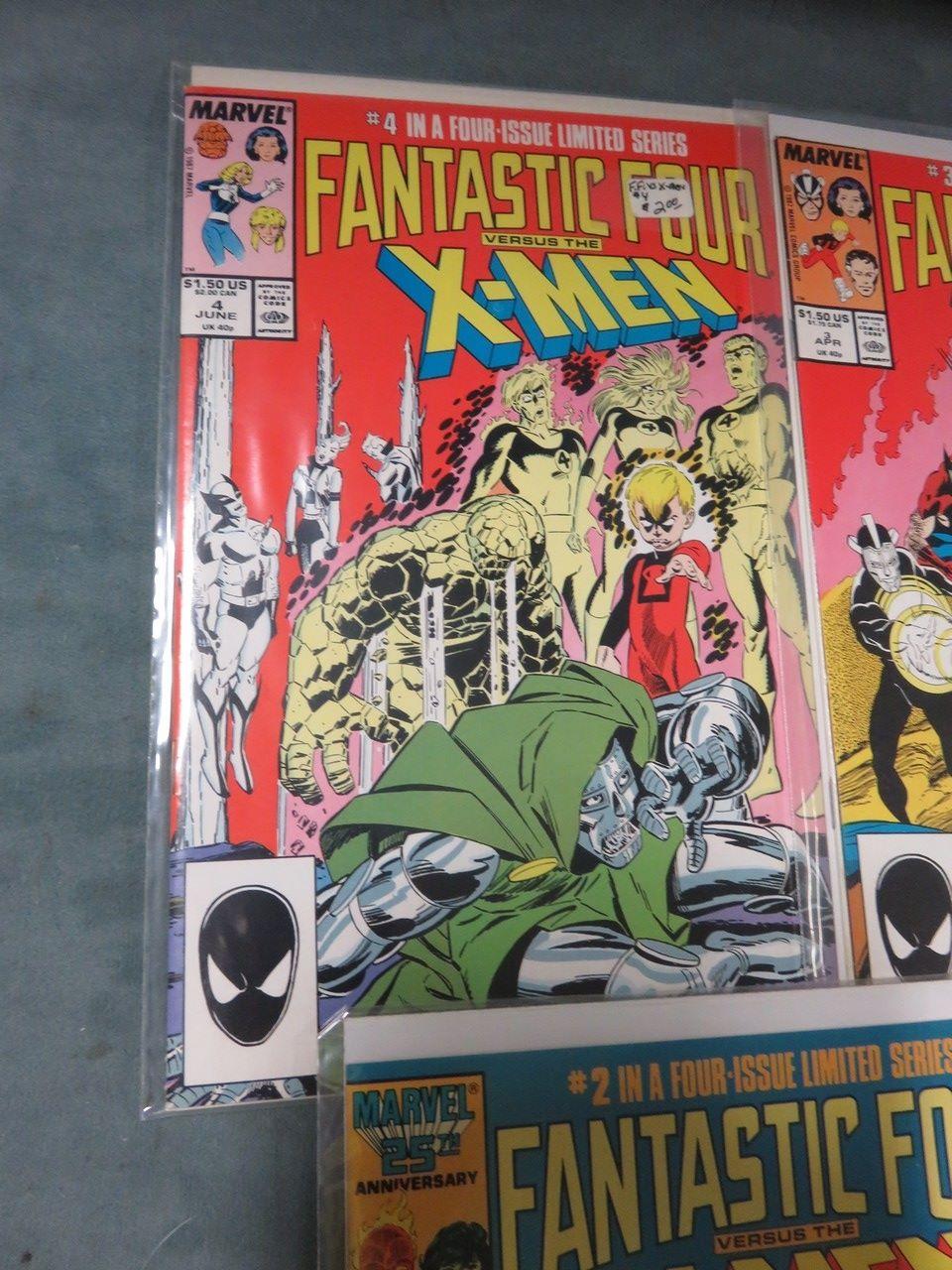 Fantastic Four VS The X-Men (1986) 1-4