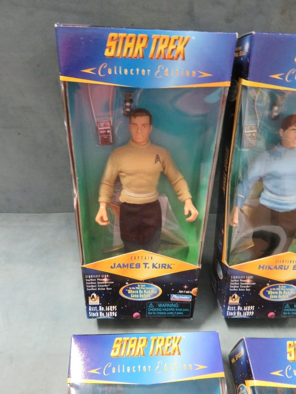 Star Trek 9" Collector Figure Lot