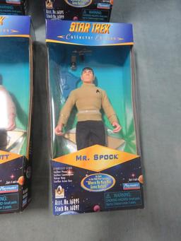 Star Trek 9" Collector Figure Lot