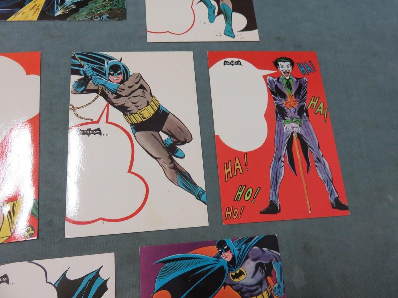 Batman (1966) Group of (7) Postcards