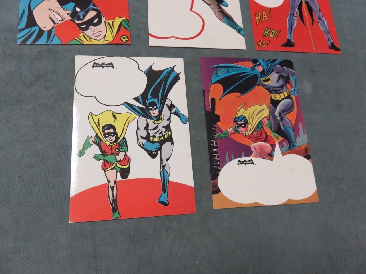 Batman (1966) Group of (7) Postcards