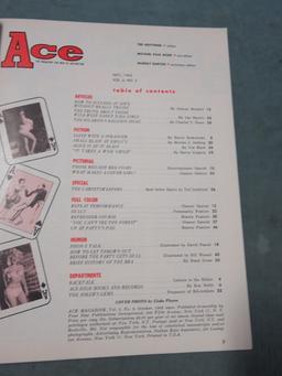 ACE Oct. 1962 Pin-Up Magazine