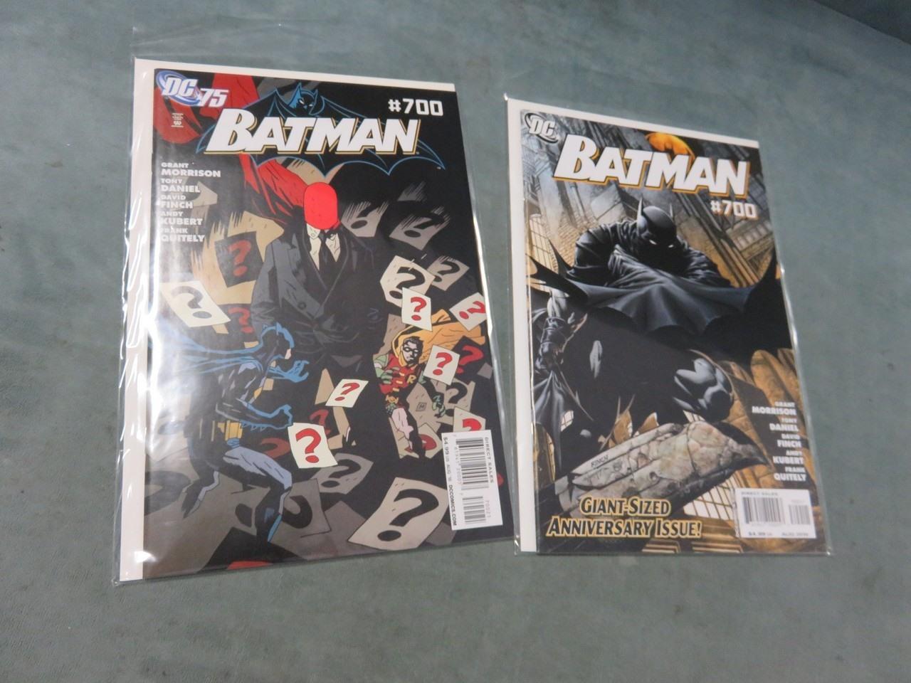 Batman #700 Regular & Variant Covers