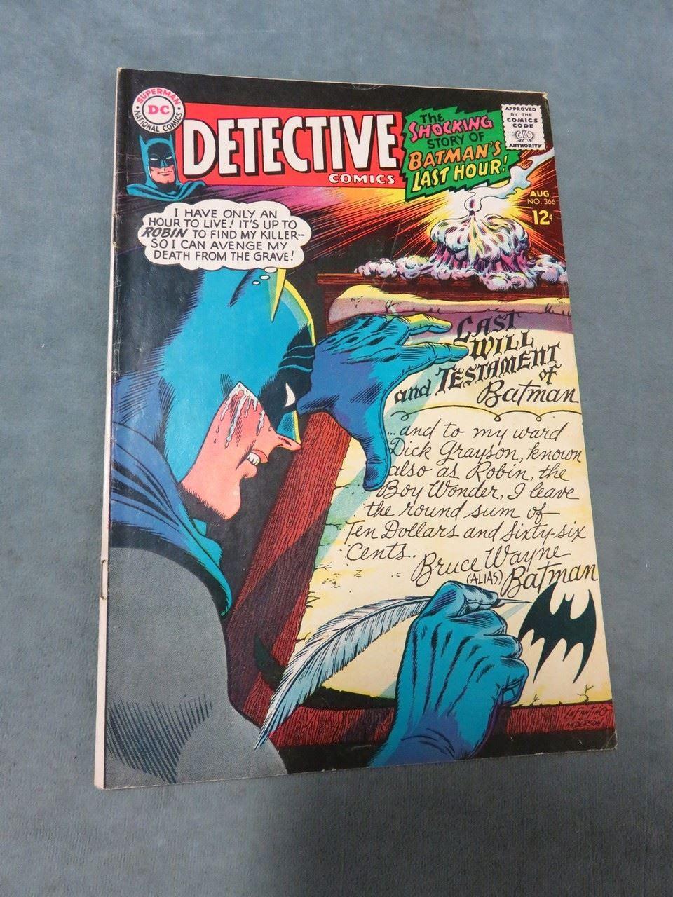 Detective Comics #366/1967/DC Silver