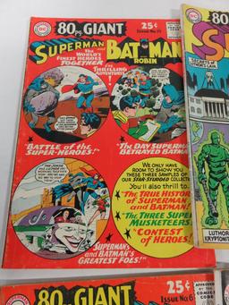 Superman 80 Page Giant Lot of (4) Silver Age