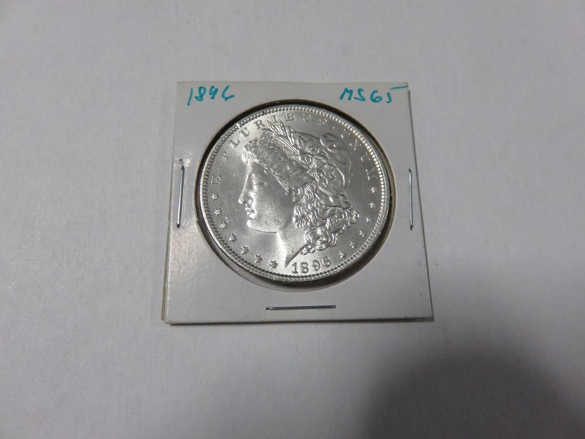 1896 Morgan Silver Dollar